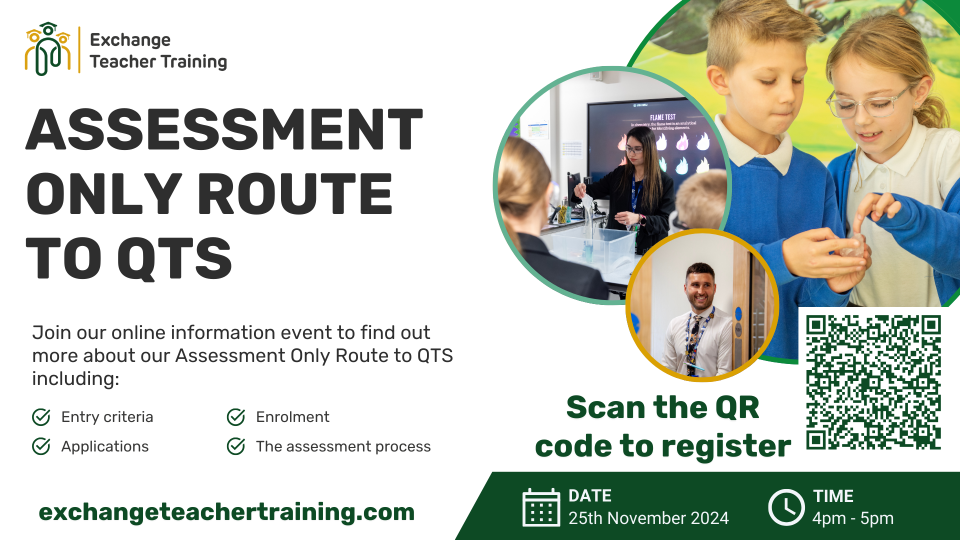 Assessment Only Route to QTS